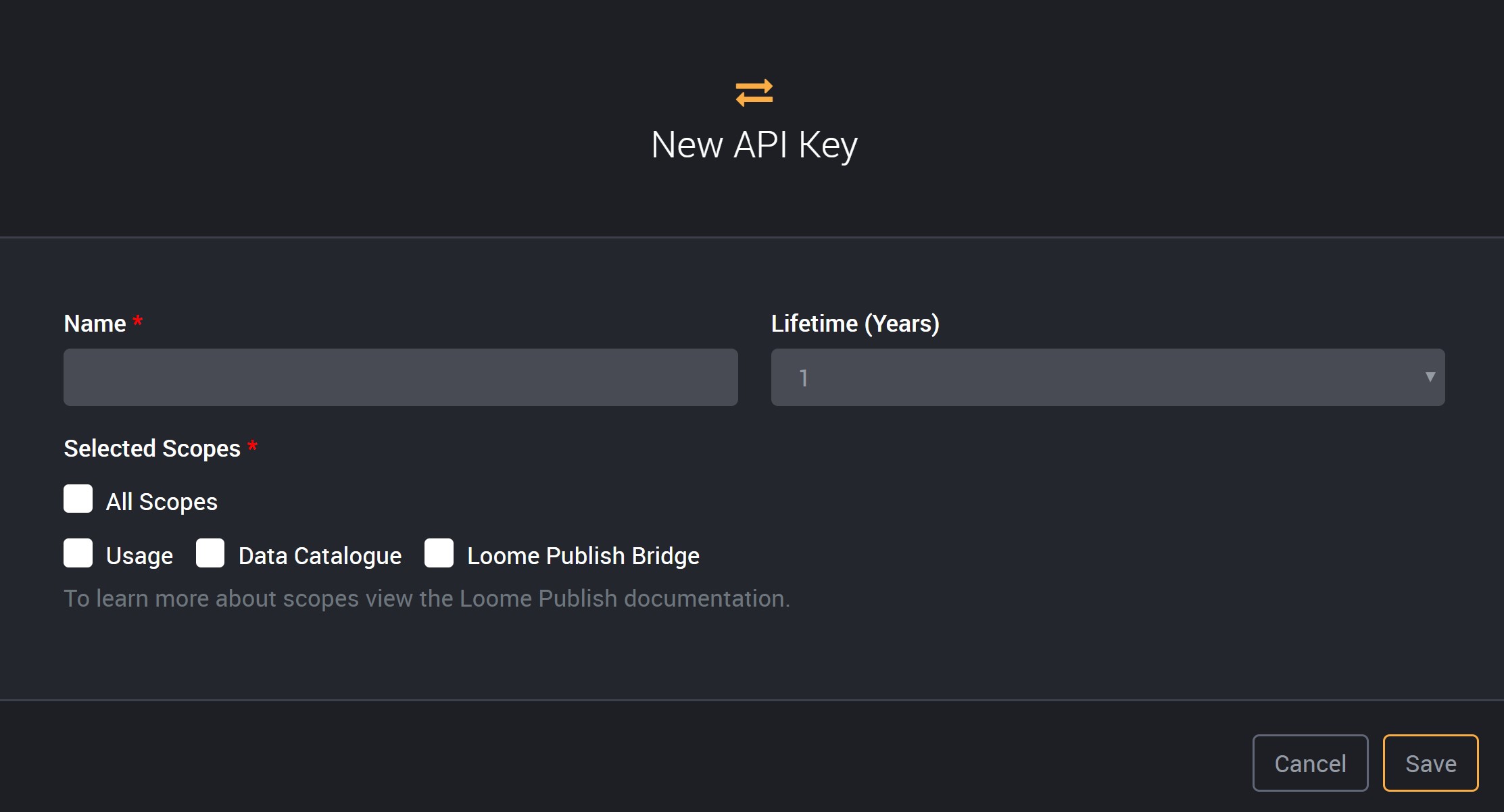 New API Key